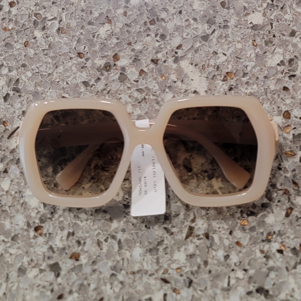 Fendi Beige Sunglasses